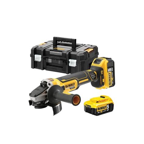 DeWalt Aku Ugaona Kutna Brusilica BRUSHLESS 125mm 18V 2x5 0Ah DCG405P2