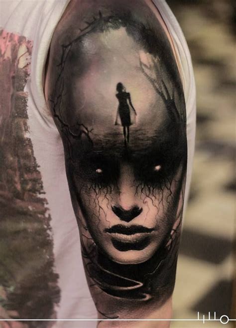 15 Nightmarish Horror Tattoos Scary Tattoos Horror Tattoo Realism