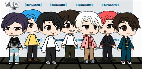 Bts At Siriusxm Gacha Life Mod By Aym Blast On Deviantart