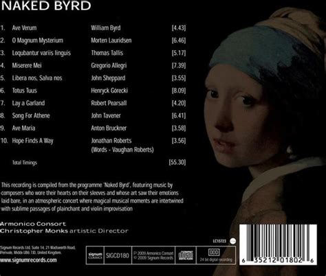 Naked Byrd Armonico Consort Cd Album Muziek Bol