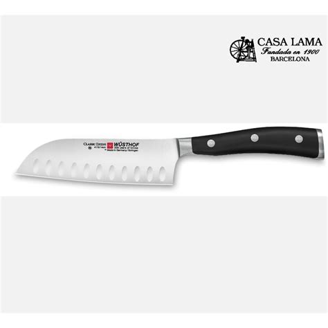 Cuchillo W Sthof Classic Ikon Santoku Alveolado Casa Lama