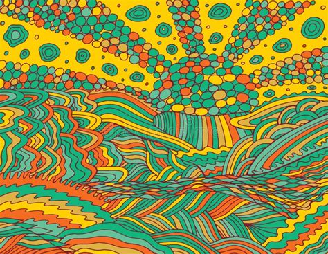 Digital Prints 70 S Psychedelic Posters Psychedelic Sunset Digital Art