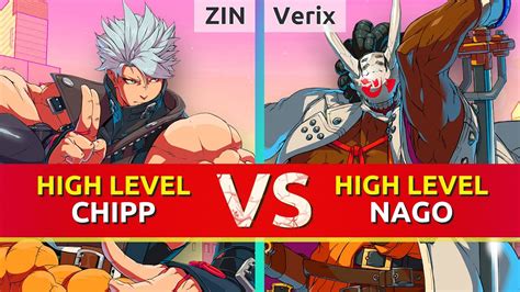 Ggst Zin Chipp Zanuff Vs Verix Nagoriyuki Guilty Gear Strive High