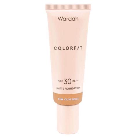 Wardah Colorfit Matte Foundation Spf Pa Ml Shopee Malaysia