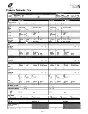 Fillable Online Financing Application Form Standard Chartered Bank