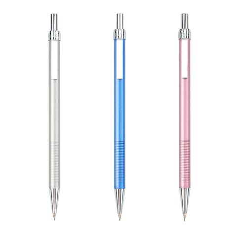 Free Shiping mechanical pencil 0.5/ 0.7mm pencil metal rod automatic ...