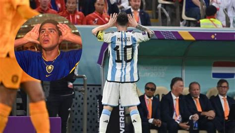 Riquelme se refirió al Topo Gigio de Messi a Van Gaal Hay cosas que