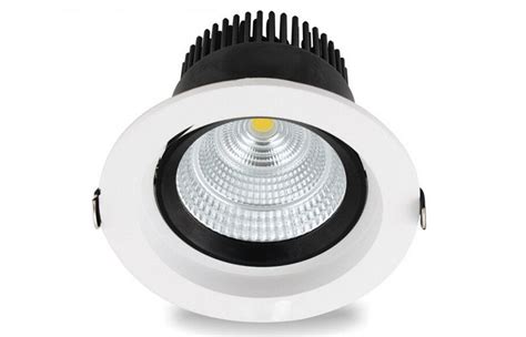 CRI 80 30 Watt Dimmable CREE COB LED Down Light 2600Lm With LED