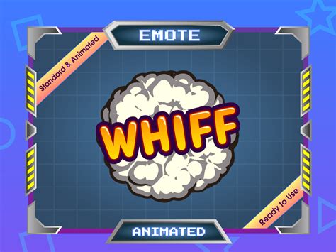 Animated Emote for Streamer Twitch Emote Discord Emote WHIFF - Etsy