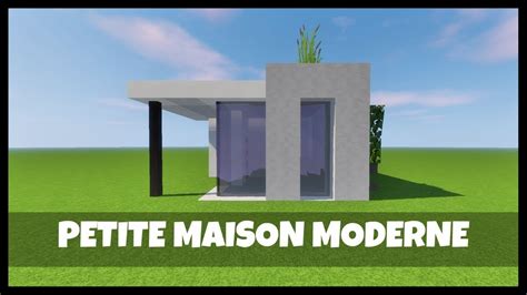 TUTO COMMENT CONSTRUIRE UNE PETITE MAISON DANS MINECRAFT YouTube