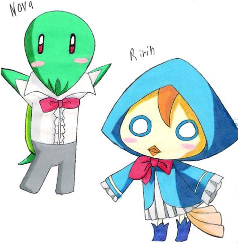 Chibi Nova And Chibi Ririn By Akiurameshi On Deviantart