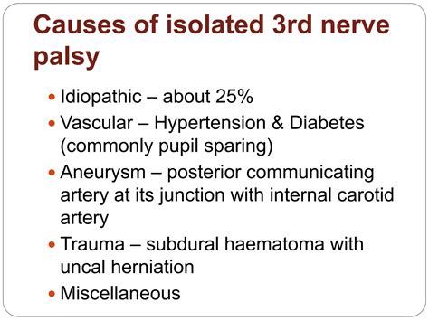 3rd nerve palsy | PPT