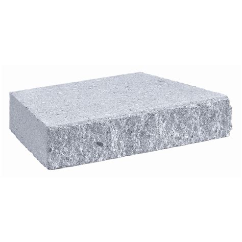 Anchor Block Gray Retaining Wall Cap at Lowes.com