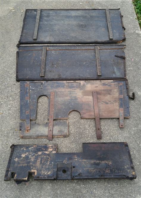 Original 28 Ford Tudor Sedan Wood Floorboards The Hamb