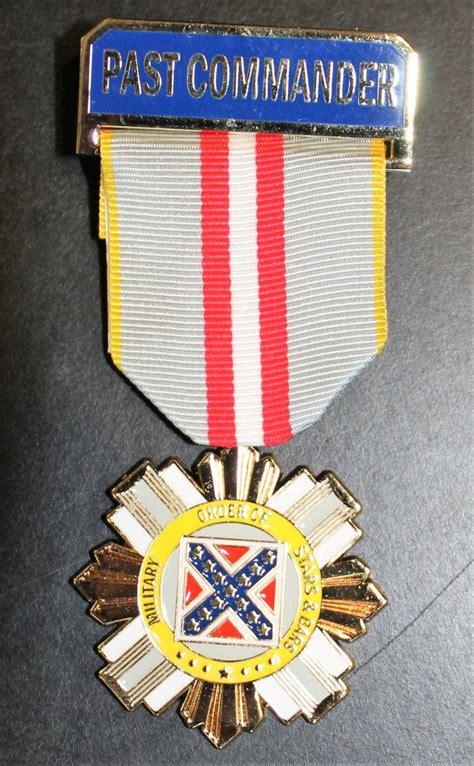 Chapter State Society Past Commander Medal Military Order Of The