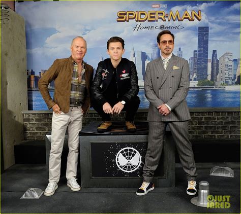 Tom Holland And Robert Downey Jr Hit Up Spider Man Homecoming Nyc Photocall Photo 3919431