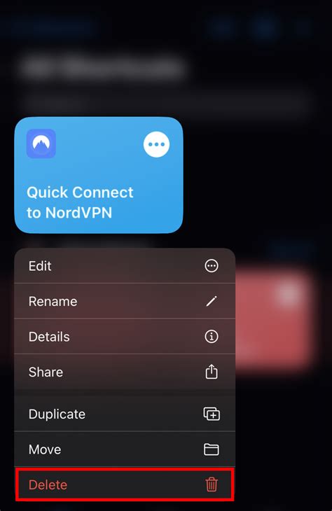 How To Create And Delete Nordvpn Siri Shortcuts On Ios Live Chat Vpn