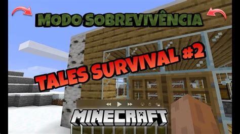 MINECRAFT CONSTRUINDO MINHA CASA TaleSmash SURVIVAL 02 Modo