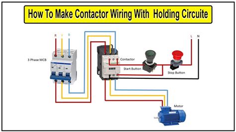 Electrical Holding Circuit Diagram