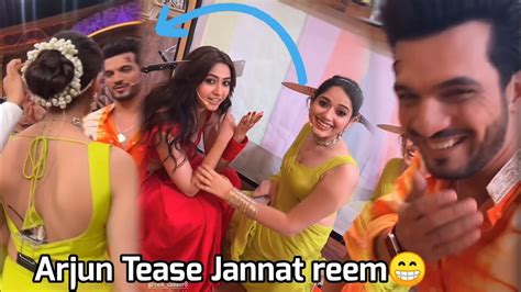 Arjun Tease Jannat Zubair Reem In Laughter Chef Youtube