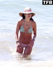 Jordana Brewster Sexy Seen Flaunting Her Hot Figure Wearing A Bikini In Santa Barbara Aznude