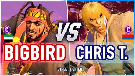 Sf6 🔥 Bigbird Rashid Vs Chris Tatarian Ken 🔥 Street Fighter 6 Youtube