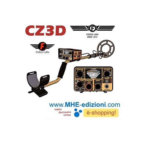 fisher cz  metal detector mhe detector
