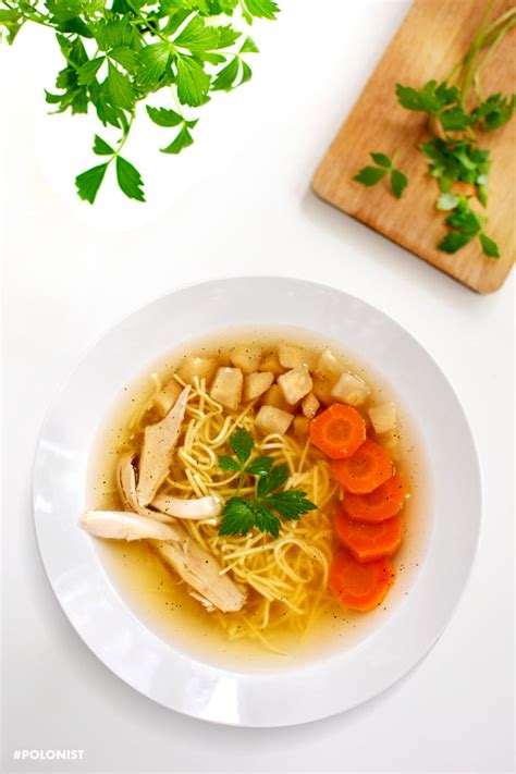 Rosół: Polish Chicken Soup with Noodles Recipe