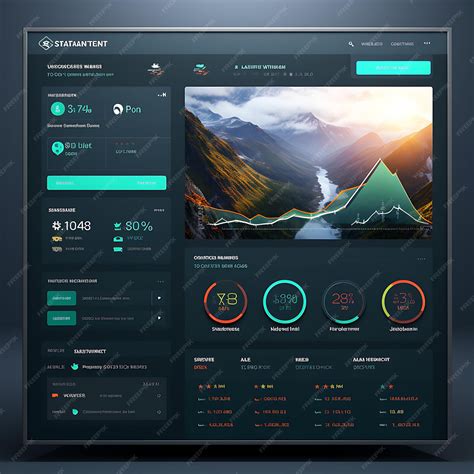 Premium Photo | Web Dashboard Options Trading Customizable Dashboard