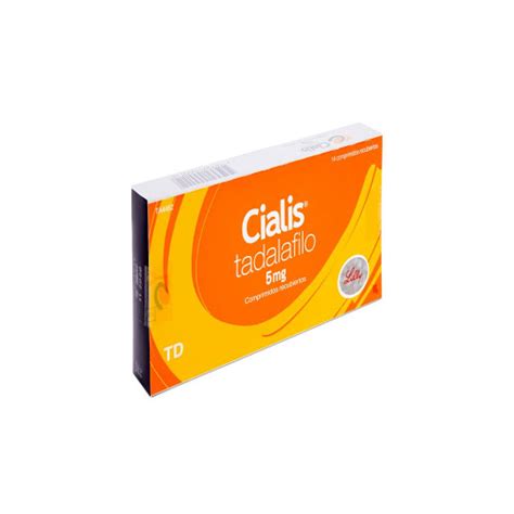 Cialis Tadalafilo 5 Mg Lilly Caja X 28 Comprimidos