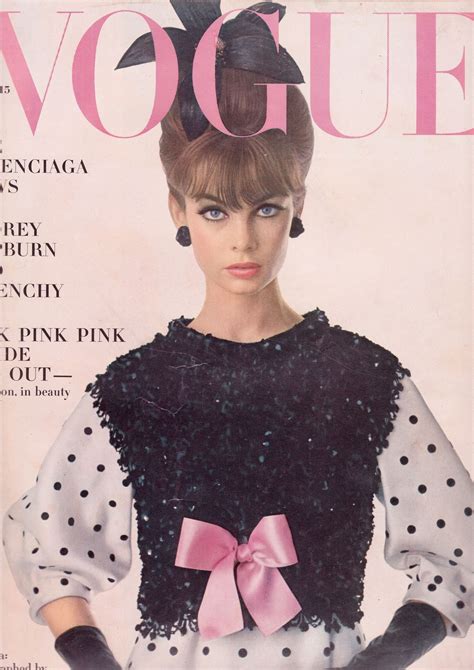 Vogue April 1963 Vogue Covers Vogue Magazine Covers Vintage Vogue