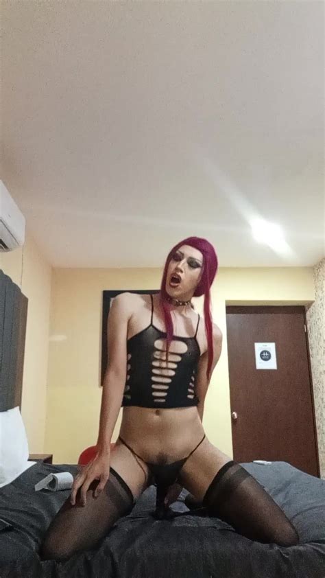 Sissy Skinny Ride Bbc Dildo At Hotelroom Ashemaletube
