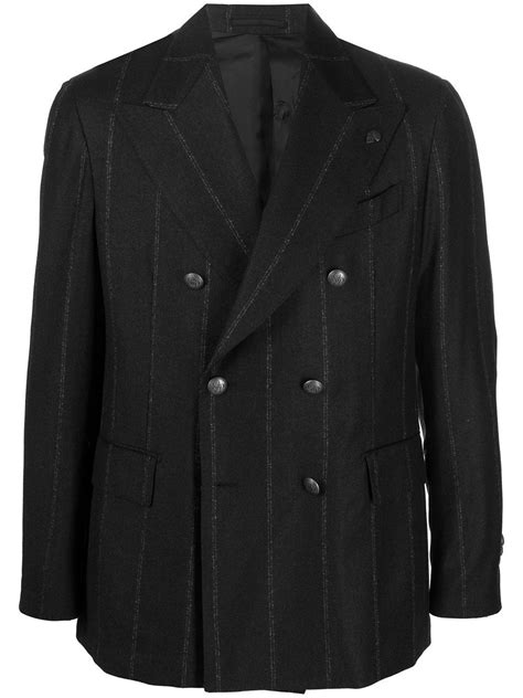 Gabriele Pasini Pinstripe Double Breasted Blazer 471 Farfetch