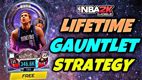 Free To Play Gauntlet Strategy To Get Lifetime Dirk Nba K Mobile