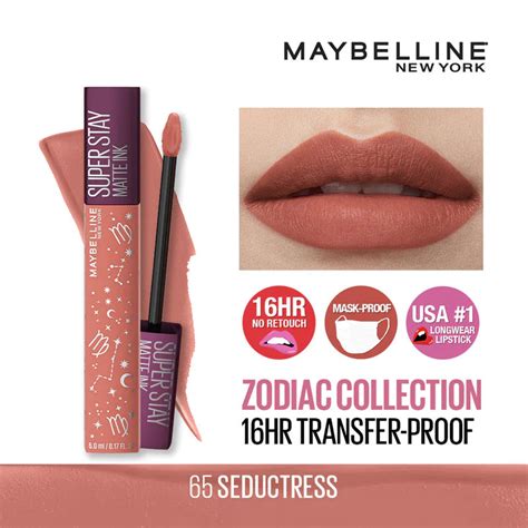 MAYBELLINE SUPER STAY 65 SEDUCTRESS VIRGO MATTE INK LIQUID LIPSTICK
