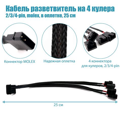 Переходник MOLEX 3PIN купить на OZON по низкой цене