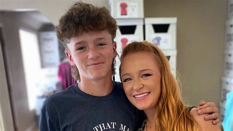 Teen Mom Maci Bookouts Son Bentley 14 Towers Over Her In New Pic