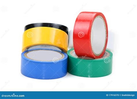 Colorful Tapes Stock Photo Image Of Isolated Sticky 17916370