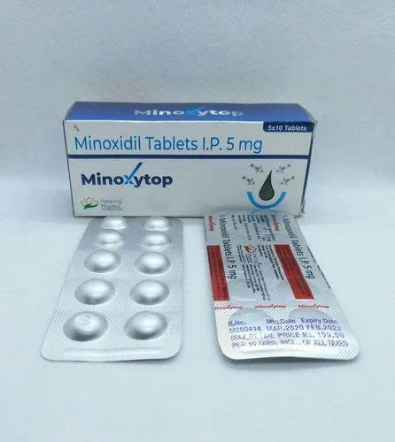 Minoxidil Tablet Mg At Rs Stripe Lonitab In Nagpur Id