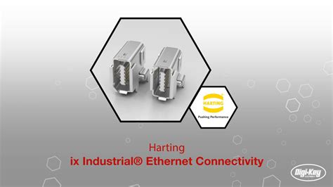 Ix Industrial Ethernet Connectivity HARTING DigiKey