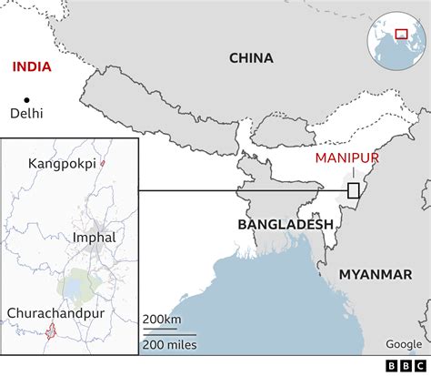 Manipur Violence What Is Happening And Why Bbc News