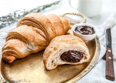 Croissants Integrales Con Chocolate PequeRecetas