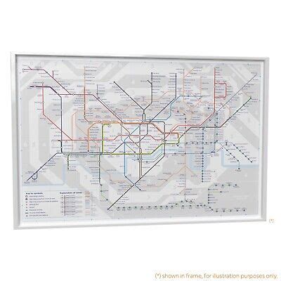 London Tube Map Poster laminated A4 / A3 / A2 | eBay