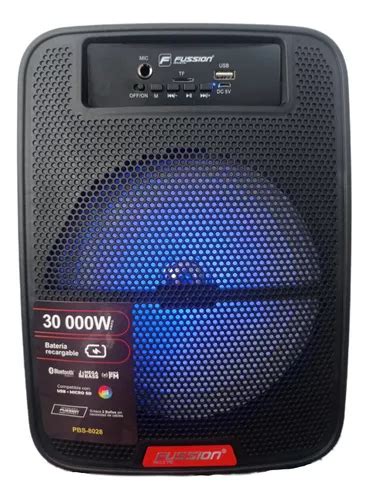 Alto falante compatível Bluetooth Bafle 8 polegadas 10w Usb Radio