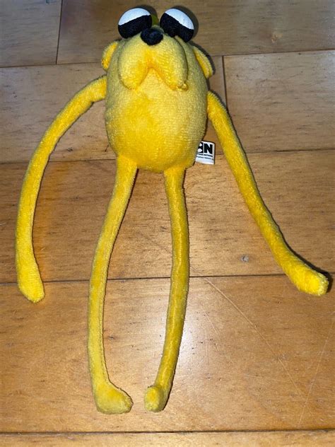 Cartoon Network Adventure Time Jake the Dog 9" Plush Backpack Clip On