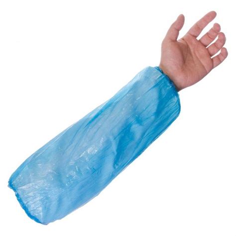 Blue Ldpe Hand Sleeves 20 X 100 Packsouq