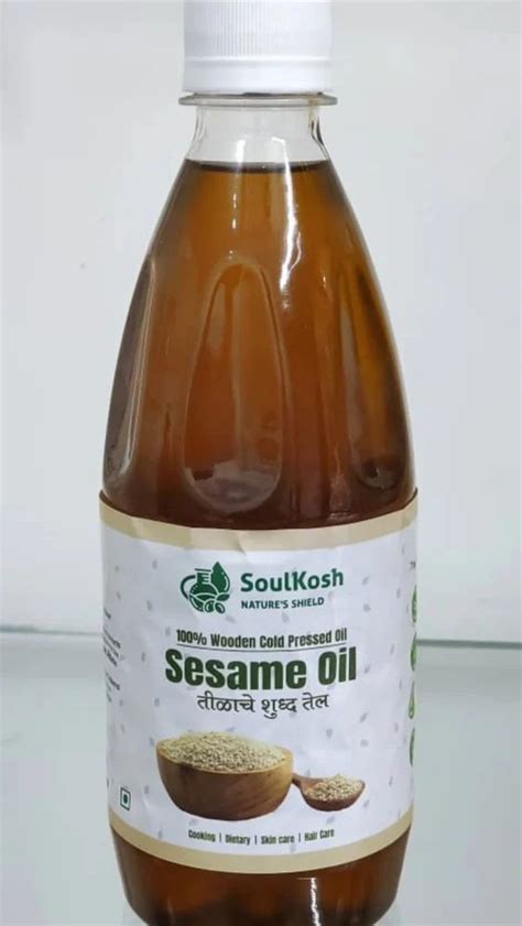 Pure Prevent Diabetes Wood Cold Pressed Sesame Oil At Rs Litre