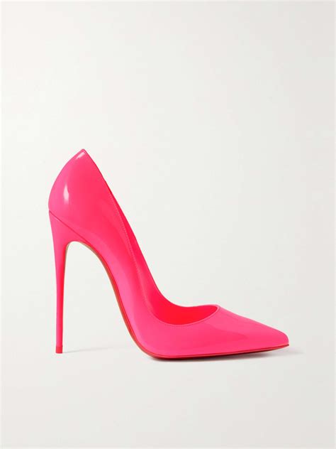 Pink So Kate Patent Leather Pumps Christian Louboutin Net A Porter