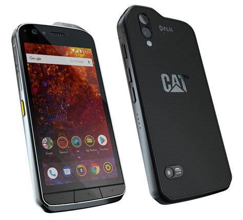 Cat S61 rugged Android smartphone with enhanced thermal camera, indoor ...