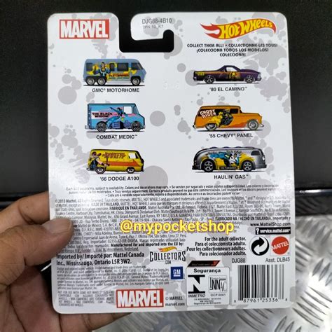 RESERVED Hot Wheels HAULIN GAS Punisher Hotwheels Pop